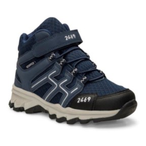 2469 Hiker Mid Kids Shoes, Navy