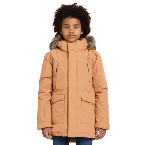 Didriksons Oxid Kids' Parka, Almond Brown