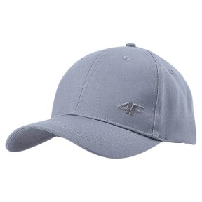 4F ACABU271 Unisex Cap, Grey