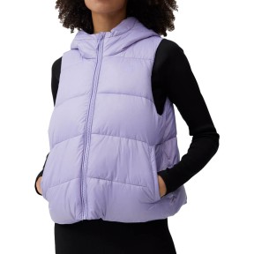 4F F092 Women's Synthetic-Fill Down Vest, Light Violet