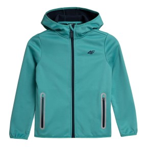 4F JSFD001 Girls Softshell Jacket, Mint