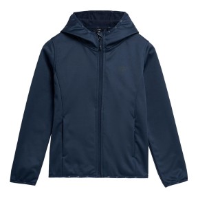 4F JSFD001 Softshell Girls Jacket, Navy