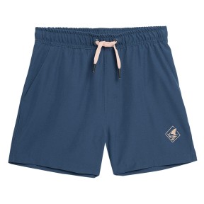 4F M018 Boy's Board Shorts, Denim