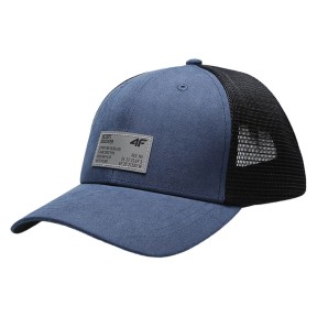 4F M130 Men's Snapback Cap, Denim