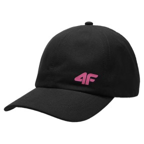 4F Snapback Girls Cap, Black