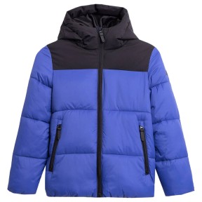 4F TDJAM274 Boy's Synthetic-Fill Jacket, Cobalt Blue