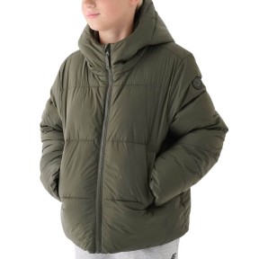 4F TDJAM463 Kids Down Jacket, Olive/Khaki