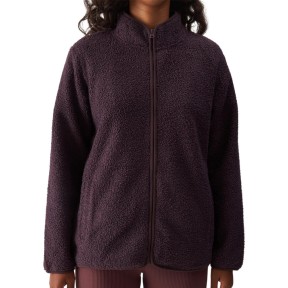 4F TFLEF257 Women's Regular Sherpa Fleece, Purple