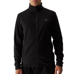 4F TFLEM289 Men's Fleece, Deep Black