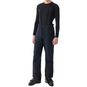 4F TFTRM0756 Men's Ski Pants, Black