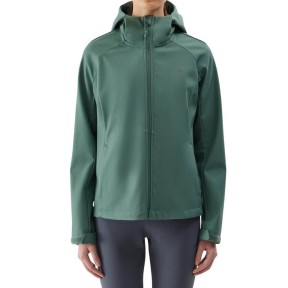 4F TSOFF216 Women's Softshell Jacket, Green