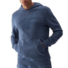 4F TSWSM1464 Men's Hoodie, Denim