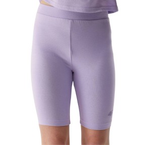 4F TTIGF129 Girls Short Leggings, Light Violet