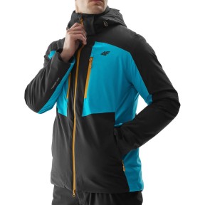 4F TTJAM345 Men's Ski Jacket, Turquoise