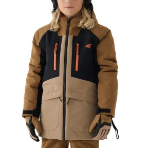 4F TTJAM539 Boy's Ski Jacket, Light Brown