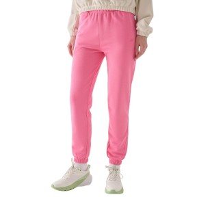 4F TTROF0925 Women's Jogger Sweatpants, Pink