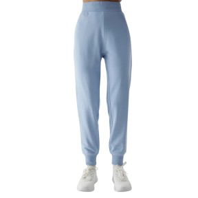 4F TTROF606 Women's Sweatpants, Light Blue