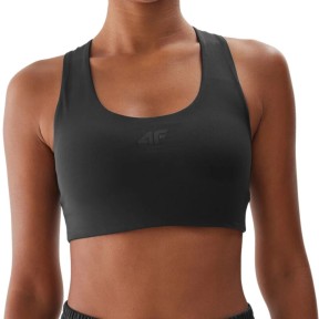 4F USBAF140 Women's Sports Bra, Black