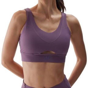 4F USBAF144 Women's Training Bra, Dark Violet