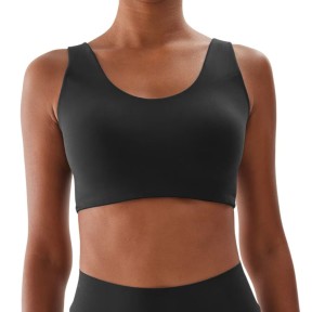 4F USBAF161 Women's Sports Bra, Black