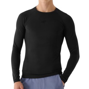 4F USEAM172 Men's Seamless Top, Black