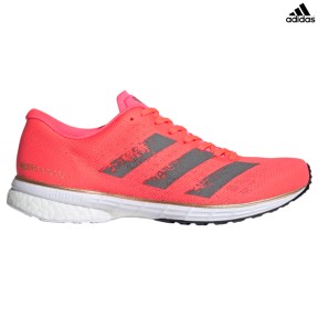 adidas Adizero Adios 5 Women's Shoes, Pink/White