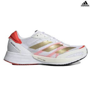 adidas Adizero Adios 6 Tokyo Women's Shoes, White/Red