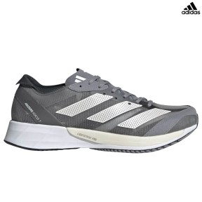 adidas Adizero Adios 7 Women's Shoes, Grey Three/Zero Metalic/Grey Five