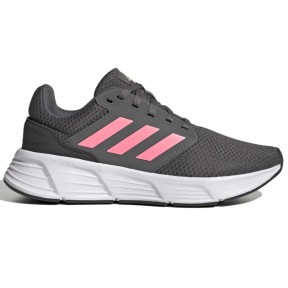 adidas Galaxy 6 Women's Shoes, Grey Five / Beam Pink GW4135