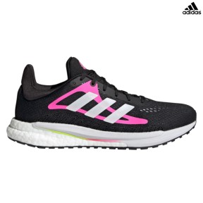 adidas Solar Glide Women's Shoes, Black/Pink