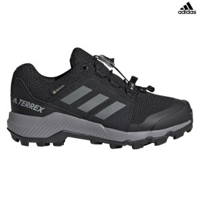 adidas Terrex Gore-Tex Kids Hiking Shoes, Black/Grey