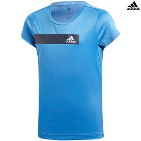 adidas Training Girls Cool Tee, lucky blue