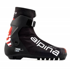 Alpina Race SK Skate Ski Boots, Red/Black/White