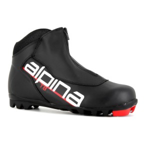 Alpina T8 Touring Ski Boots, Black/Red/White