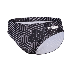 Arena Kikko Pro Men's Swim Briefs, black/black multi