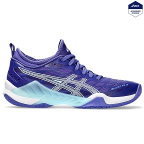 Asics Blast FF 3 Women's Indoor Shoes, Eggplant/Aquamarine