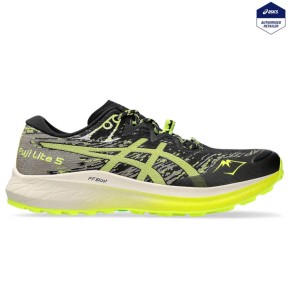 Asics Fuji Lite 5 Men's Trail, Black/Safety Yellow