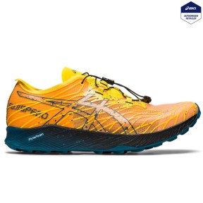 Asics Fujispeed Men's Shoes, Golden Yellow/Ink Teal