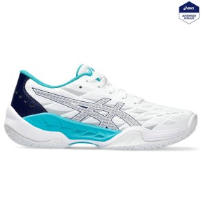 Asics Gel-Blast 3 GS Indoor Kid's Shoes, White/Peacot