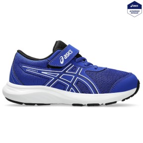 Asics Gel-Contend 9 PS Kid's Shoes, True Blue/White