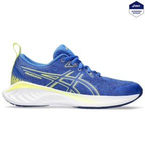 Asics Gel-Cumulus 25 GS Kids Shoes, Illusion Blue/Glow Yellow