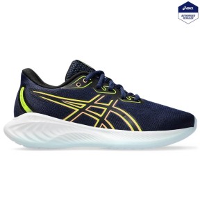 Asics Gel-Cumulus 26 GS Kids Shoes, Blue Expanse/Bright Sunstone