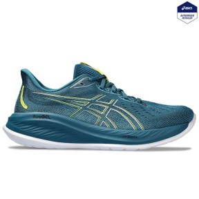 Asics Gel-Cumulus 26 Men's Shoes, Evening Teal/Bright Yellow