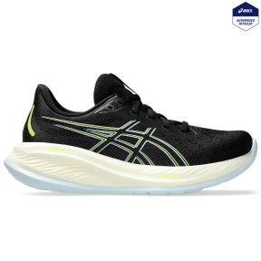 Asics Gel-Cumulus 26 Women's Shoes, Black/Safety Yellow