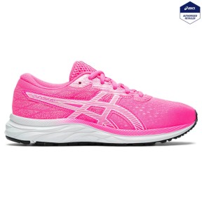 Asics Gel-Excite 7 GS Kids Running Shoes, Pink/White