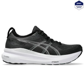 Asics Gel-Kayano 31 Women's Running Shoes, Black/Pure Silver