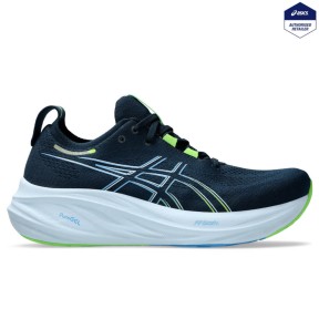 Asics Gel-Nimbus 26 Men's, French Blue/Electric Lime