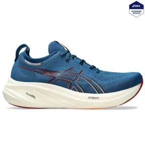 Asics Gel-Nimbus 26 Men's, Rich Navy/Faded Orange