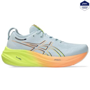 Asics Gel-Nimbus 26 Paris Women's, Cool Grey/Safety Yellow