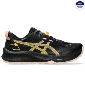 Asics Gel-Trabuco 12 GTX Women's Shoes, Black/Stadium Orange